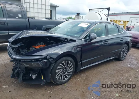 2025 Hyundai Sonata Hybrid Sel из США, поврежденный, VIN KMHL34JJ8SA104361